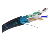 ExtraLink CAT6 FTP (F/UTP) Zewnętrzny żelowany Kabel sieciowy 305M - 1543980 - zdjęcie 1